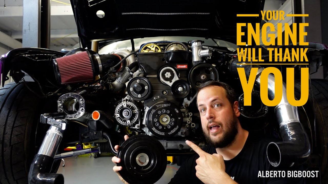 2JZ ATI SUPER DAMPER INSTALL TITAN DRIFTCAR FRIENDLY VERSION!