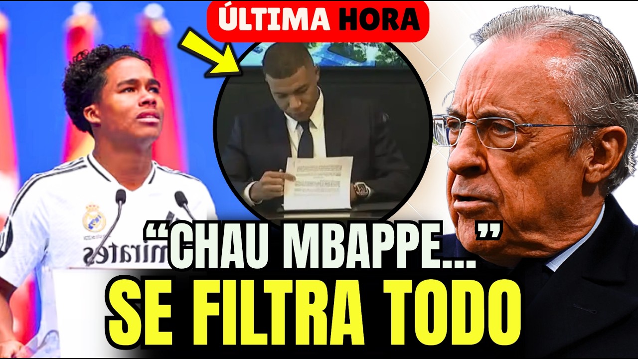 🚨¡ÚLTIMA HORA! El ROBO de 100M: Se FILTRA el CASTIGO de FLORENTINO a MBAPPÉ hoy💣