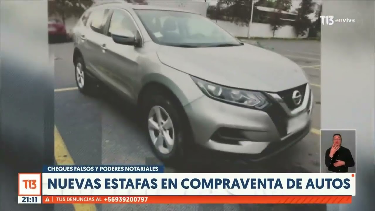 Nuevas estafas en compraventa de autos