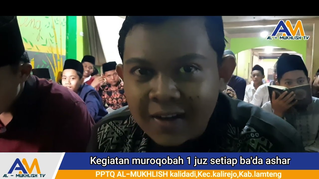 Subhanallah!!! satu jam satu juz di PPTQ AL-MUKHLISH