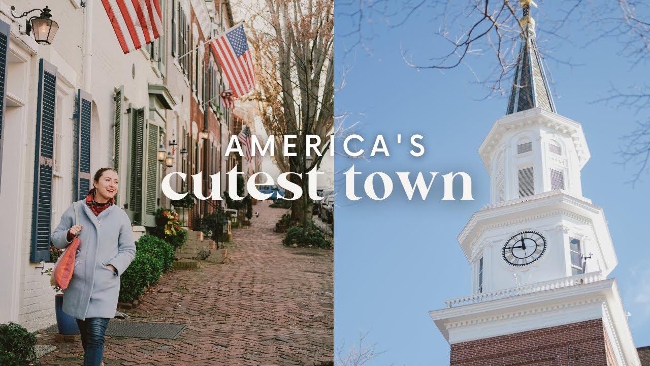 Visiting the Cutest American Town - Alexandria Virginia VLOG