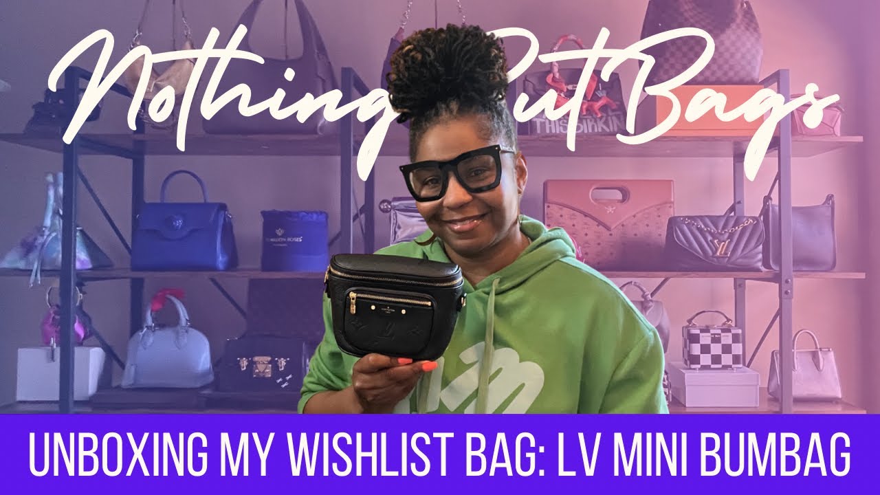 Unboxing My 2024 Wishlist Bag: Louis Vuitton Mini Bumbag Black Empriente Leather #unboxing xing