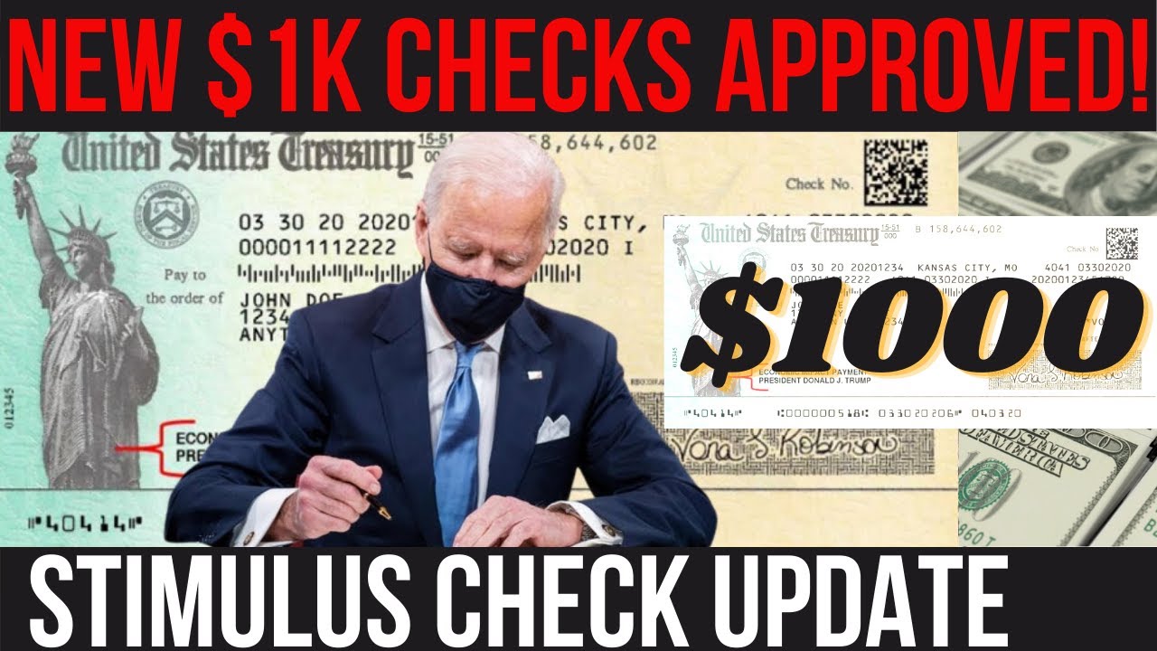 BIDEN'S NEW OFFER! 4th Stimulus Check + Infrastructure Deal Today? Multiple $1000 Checks Approved
