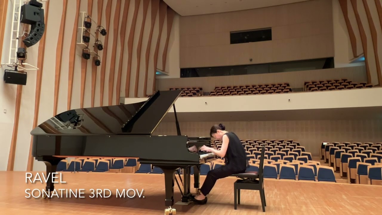 Ravel - Sonatine III. Animé　／　ラヴェル：ソナチネ　第3楽章　生き生きと