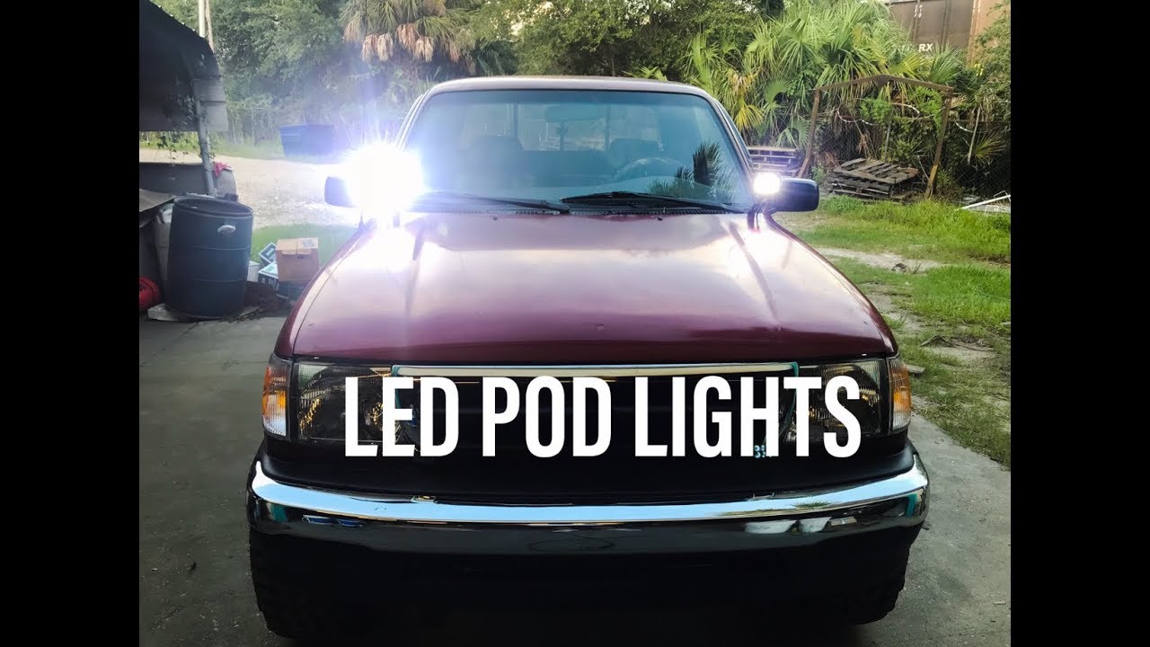 Installing LED Pod Lights | 1998 Tacoma Build Ep. 16