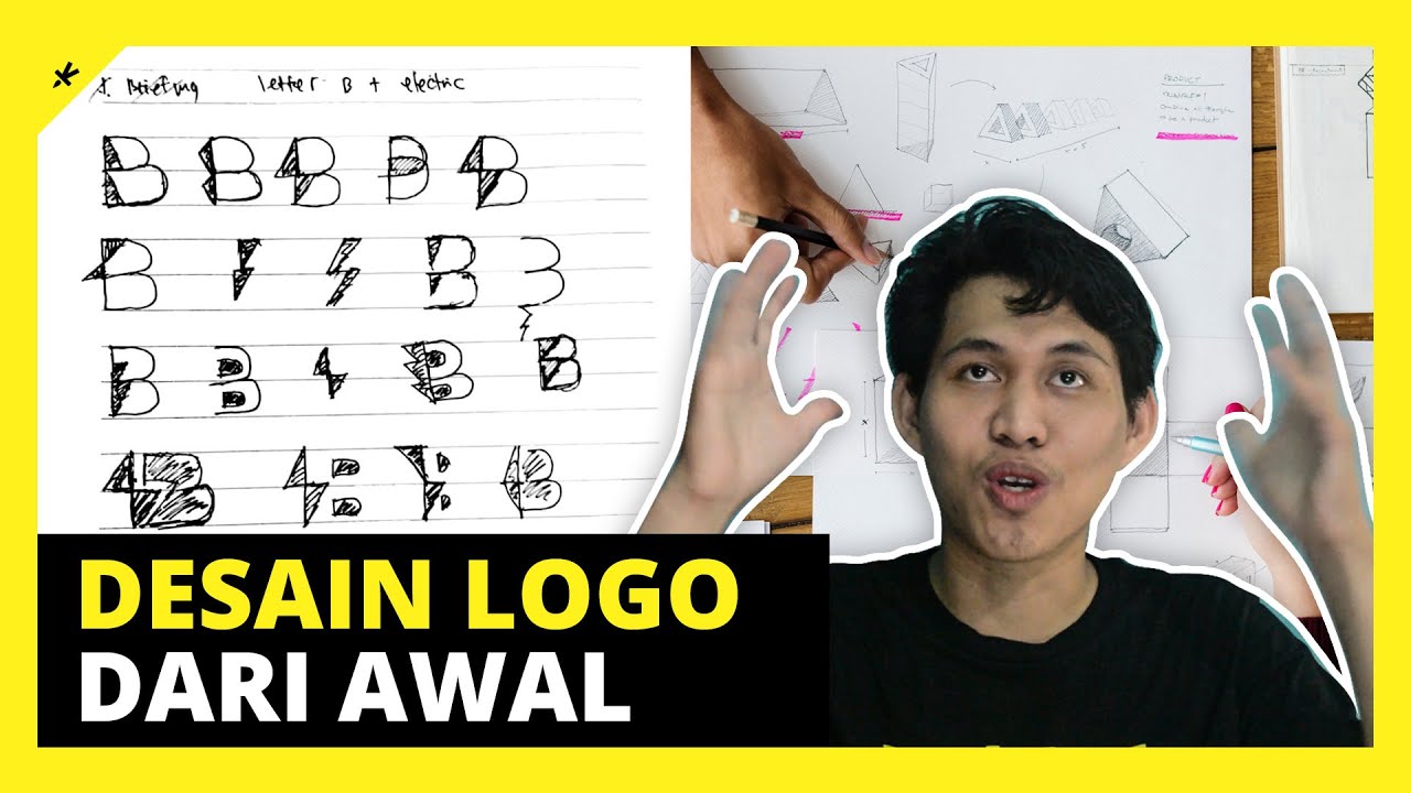 CARA TAHAPAN PROSES DESAIN LOGO DARI AWAL SAMPAI SELESAI