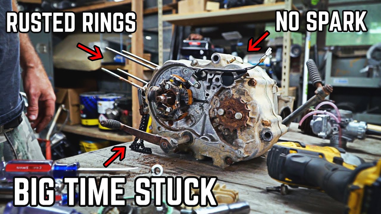 ABANDONED Frozen Honda Z50 Engine Rebuild + Upgrade | Racing 108cc Big Bore Build