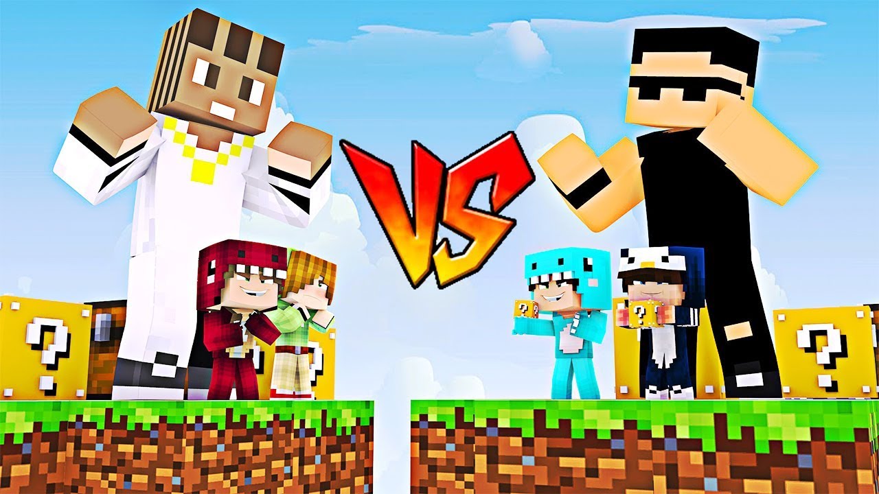 MILO ISLA de DADDY YANKEE VS ISLA de MALUMA 🌴 MINECRAFT MINI JUEGO ISLAS