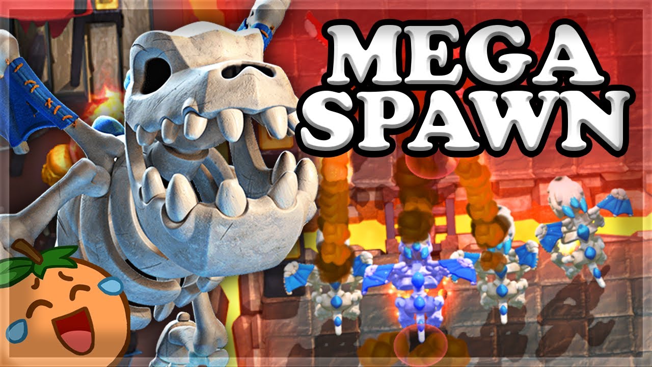 MASS SKELETON DRAGON SPAWN CHALLENGE (new mode) 🍊