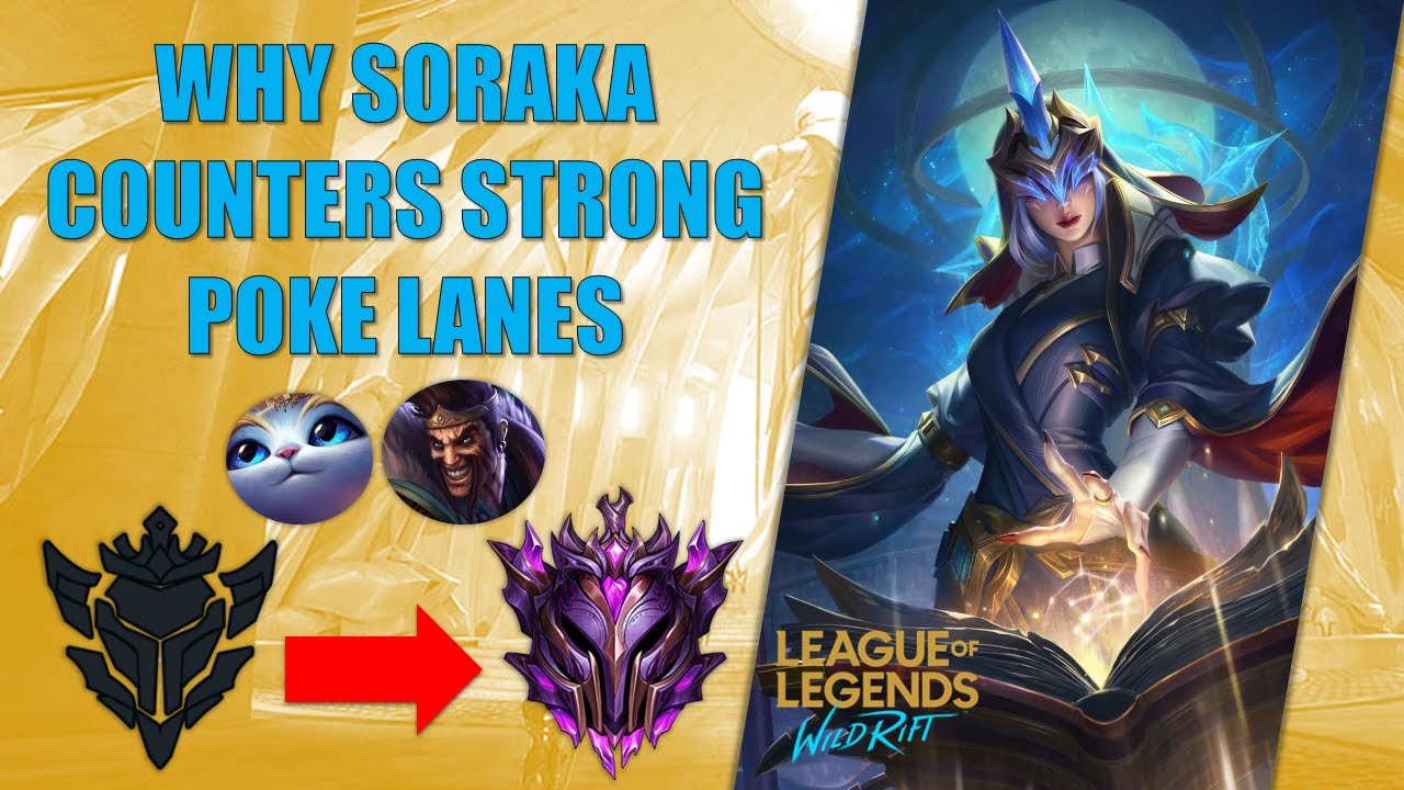 Wild Rift - Soraka Gameplay | Soraka Guide | Soraka Build | Soraka Runes | Unranked to Masters