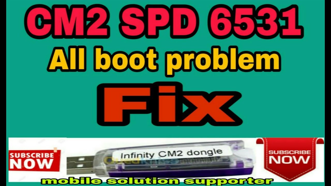 How to boot SPD 6531.spd 6531E read code with  CM2 SCR tools.