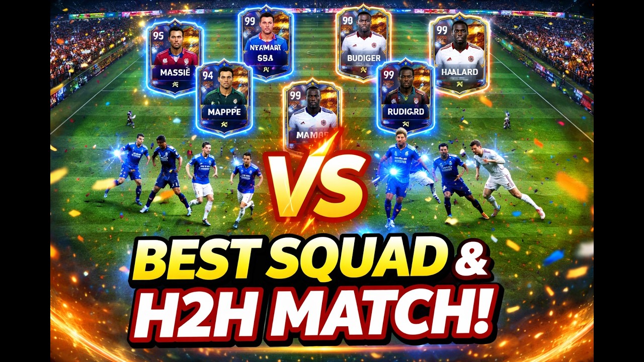 MY FIRST VIDEO AND THIS HAPPENED | INTRO OF MY SQUAD AND H2H MATCHES😪😪