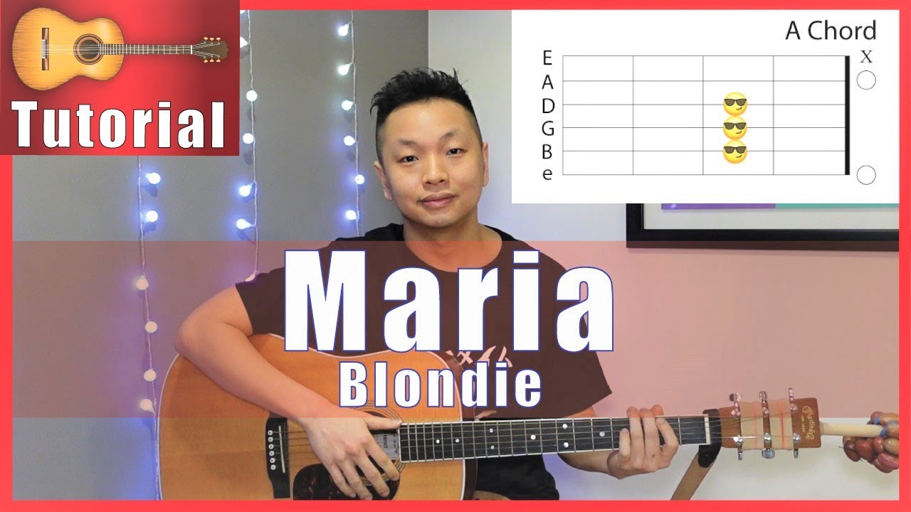 How to Play Maria on Guitar - Blondie