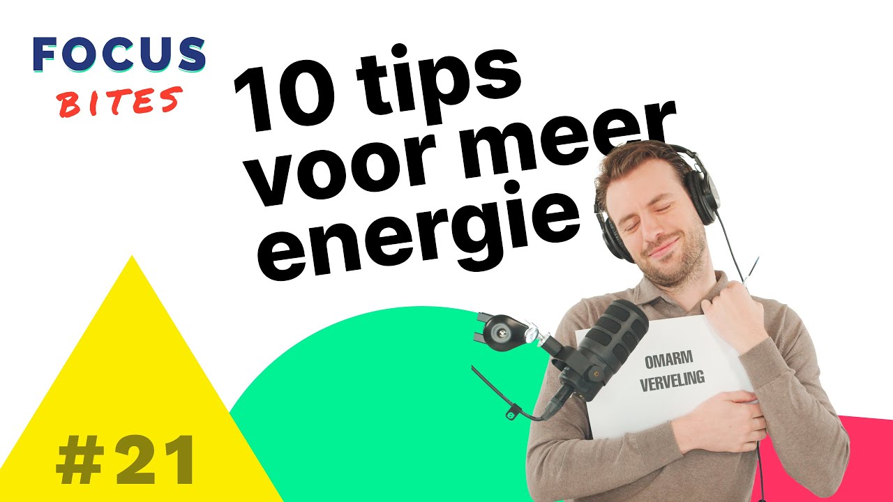 10 tips voor meer energie ⚡