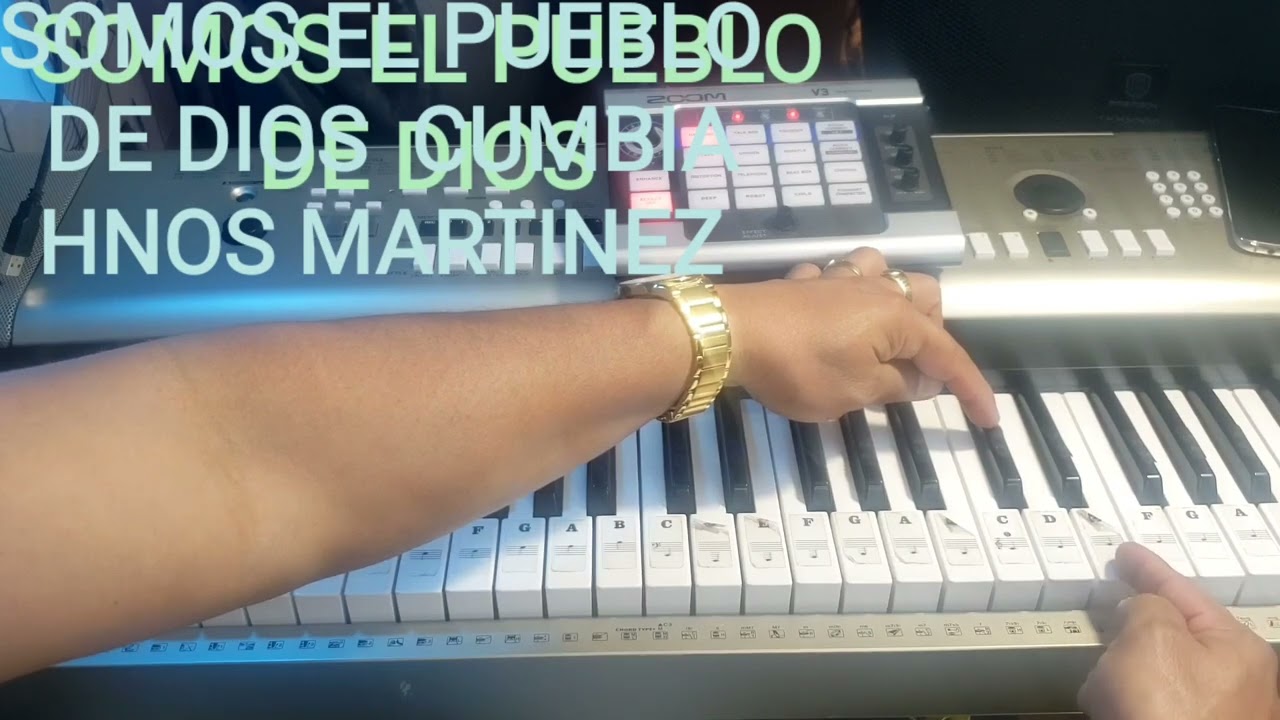 SOMOS EL  PUEBLO DE DIOS TUTORIAL HNOS MARTINEZ STYLE.
