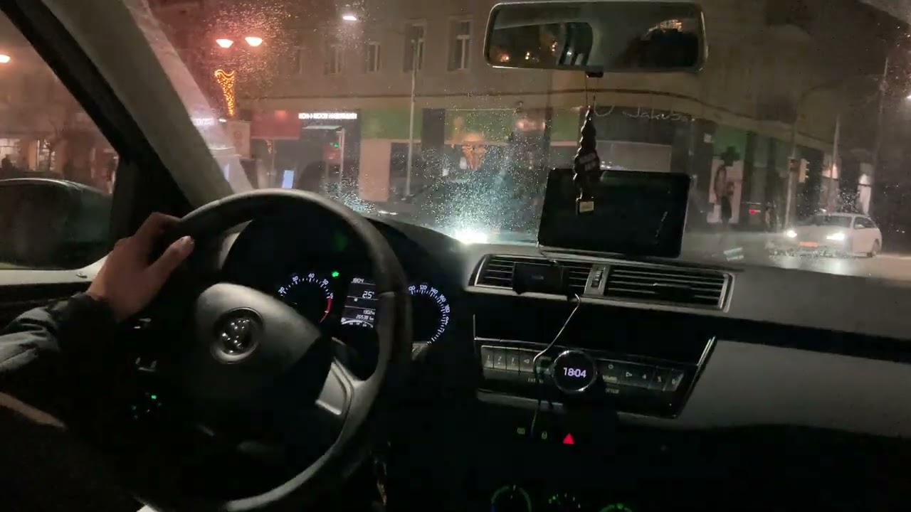 POV Relaxing Night Drive - City & Villages - #001