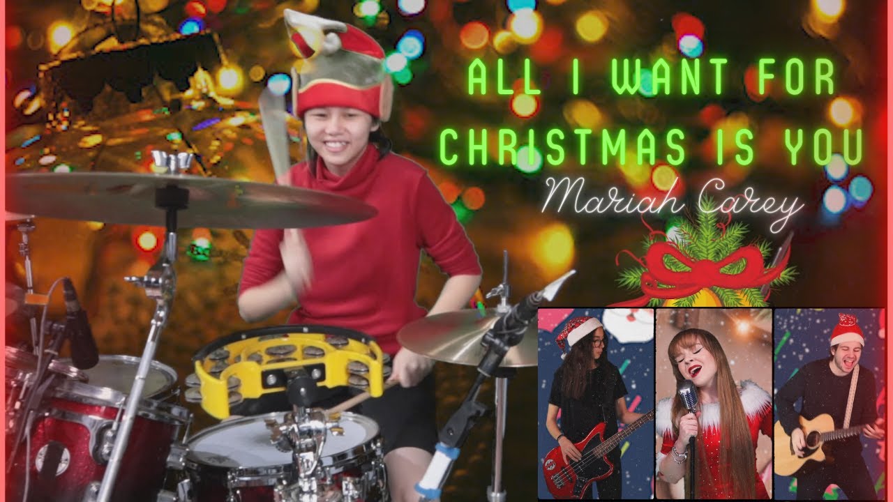 Mariah Carey - All I Want For Christmas Is You | cover by Kalonica Nicx, Andrei Cerbu, Daria & Maria