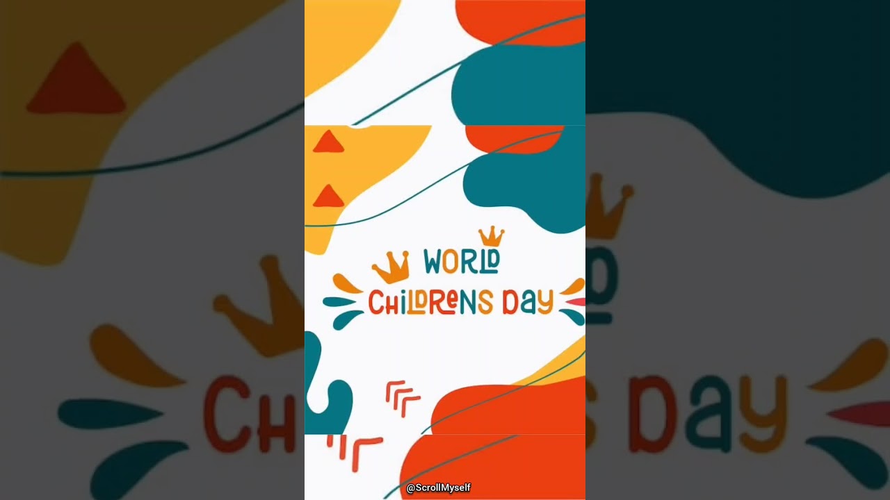 International Children Day Status #childcare #childrendaystatus #childrenday #childrendayQuote