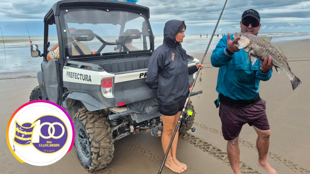 PESCANDO ENTRE LOS MEJORES HASTA QUE LLEGO PREFECTURA #pesca #fishing 
