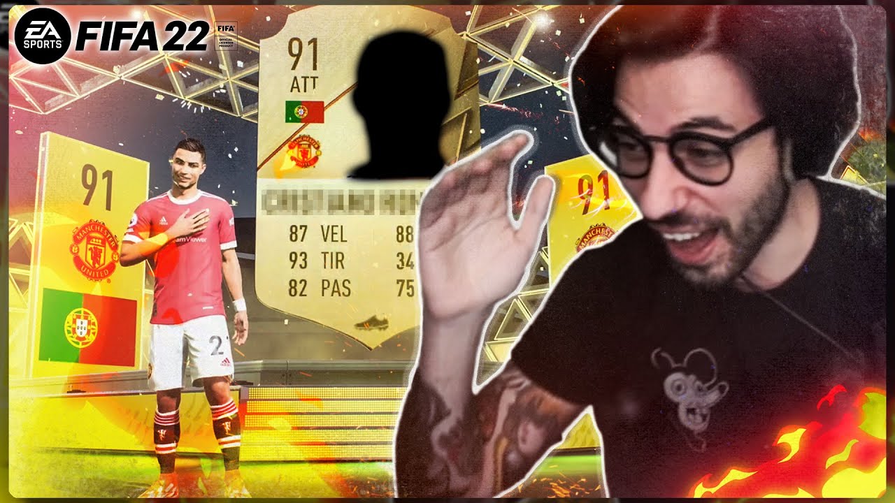 CR7 IN A PACK?!?! È SUCCESSO DAVVERO!! [FIFA 22 PACK OPENING]