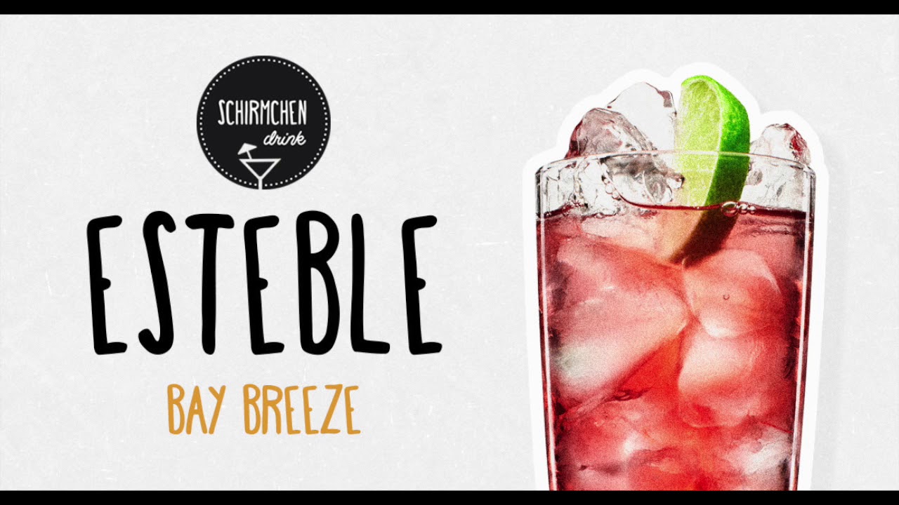 Esteble - Schirmchendrink mix | Bay Breeze