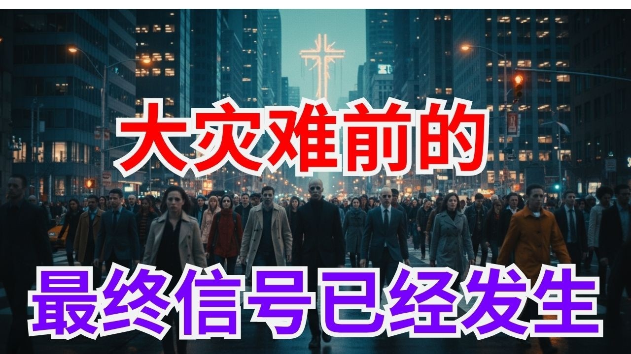 圣经预言的&ldquo;最后信号&rdquo; 已经开始 l 我们正站在大灾难的门口，别再等敌基督出现 l 圣经预言  l 装备生命