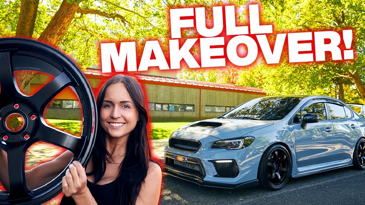 TRANSFORMING MY GIRLFRIEND'S STi!