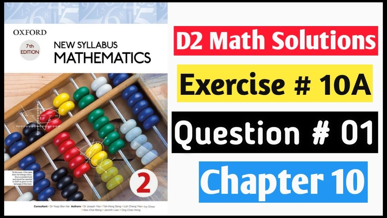 Exercise 10A Question no 1  Oxford NSM || D2|| Chapter 10 || Pythagora's Theorem || D2 Solutions