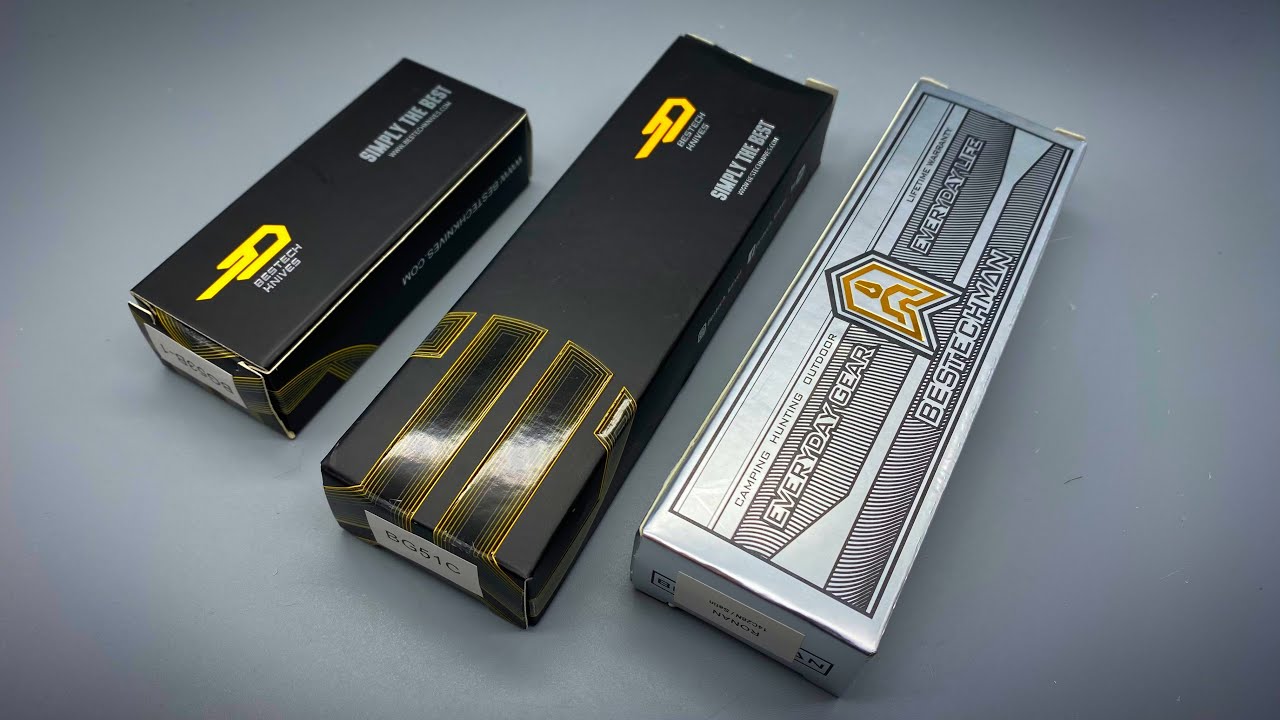 3 BUDGET BESTECH KNIVES