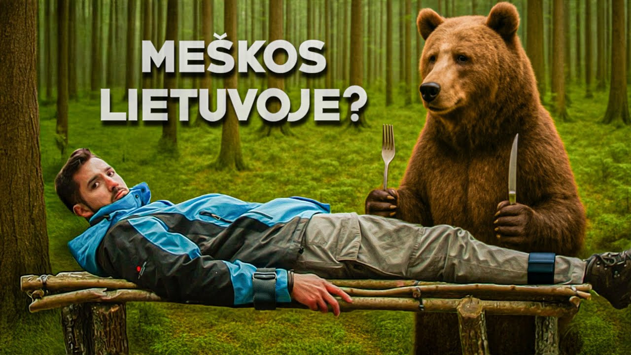 3 Dienas Gyvenu Ir Žvejoju Vietose Kur Sutinkamos Meškos
