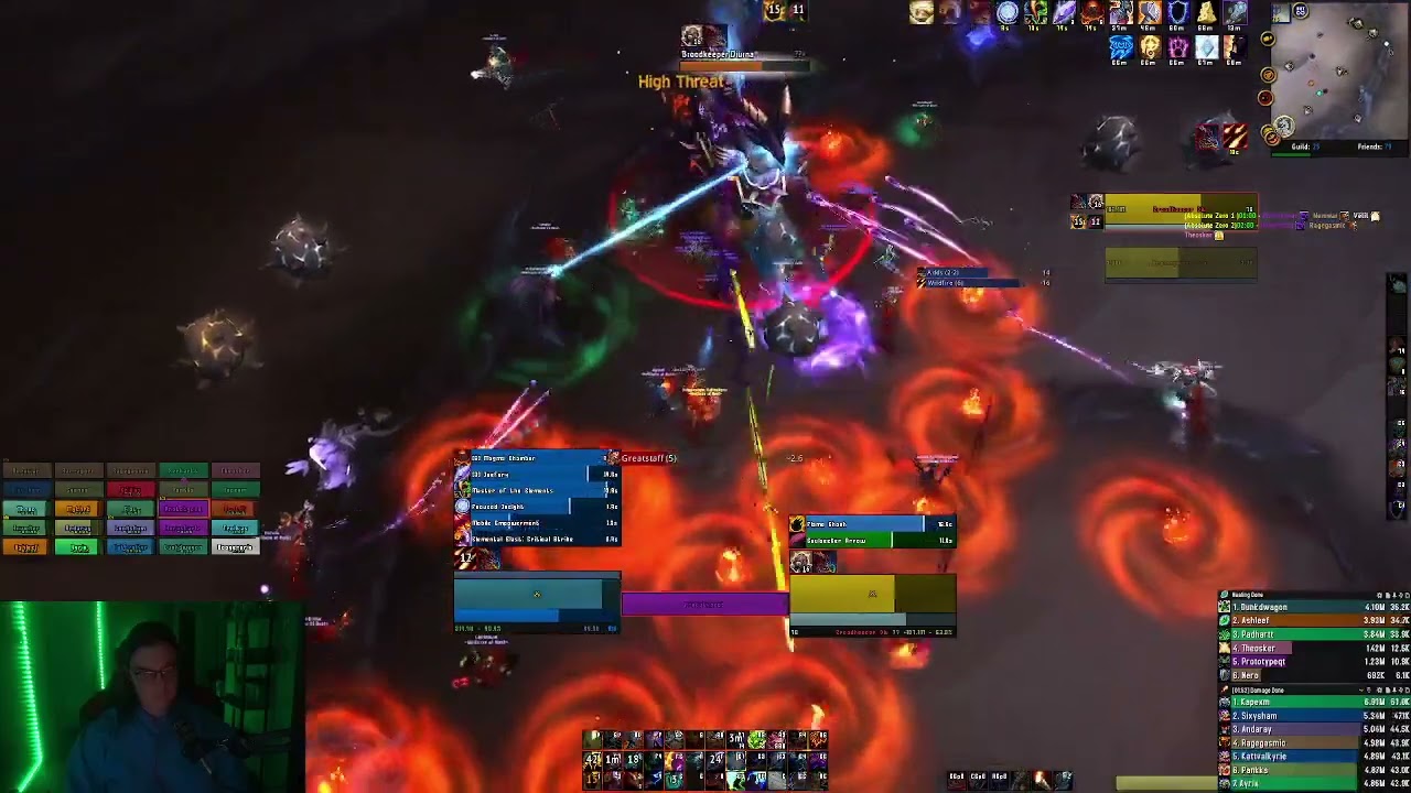 Normal Broodkeeper Diurna Kill - Elemental Shaman POV