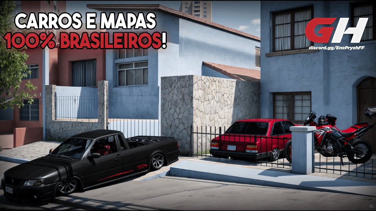 NOVO servidor focado em CARROS BRASILEIROS no FiveM (100% FREEROAM, IGUAL MTA) GearHeads FreeRoam