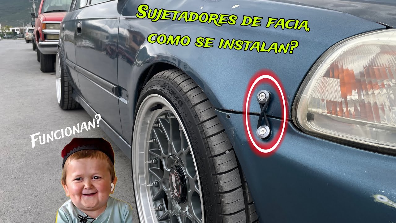 COMO INSTALAR SUJETADORES DE FACIA | Rene DSM