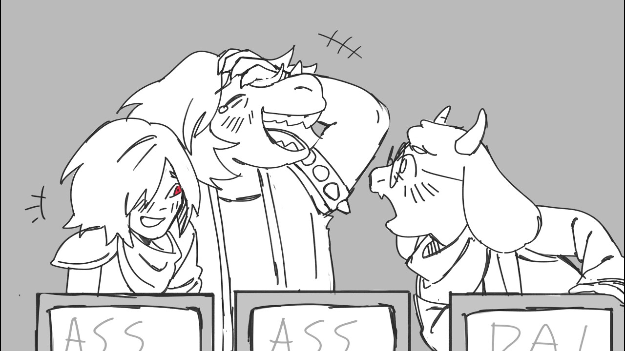 ralsei vs. american history [deltarune animatic]