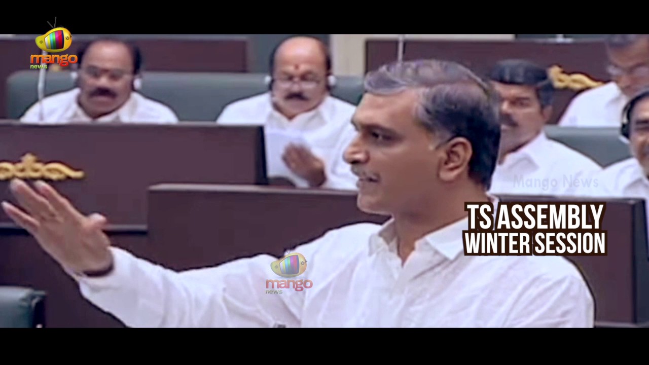 Kishan Reddy vs Harish Rao Over Congress Walk Out From TS Assembly | Winter Session | Mango News