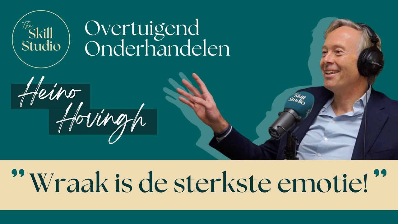 'Onderhandelen gebeurt in het hoofd van de ander' | Heino Hovingh