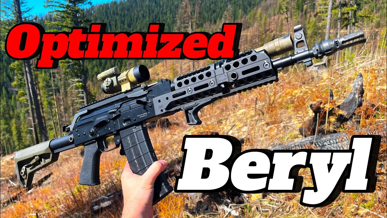 Оптимизация единственного автомата Калашникова НАТО. Улучшенная версия Beryl.