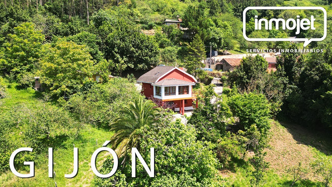 V E N D I D A - Casa con jardín a la venta en Gijón, Asturias, Lavandera.