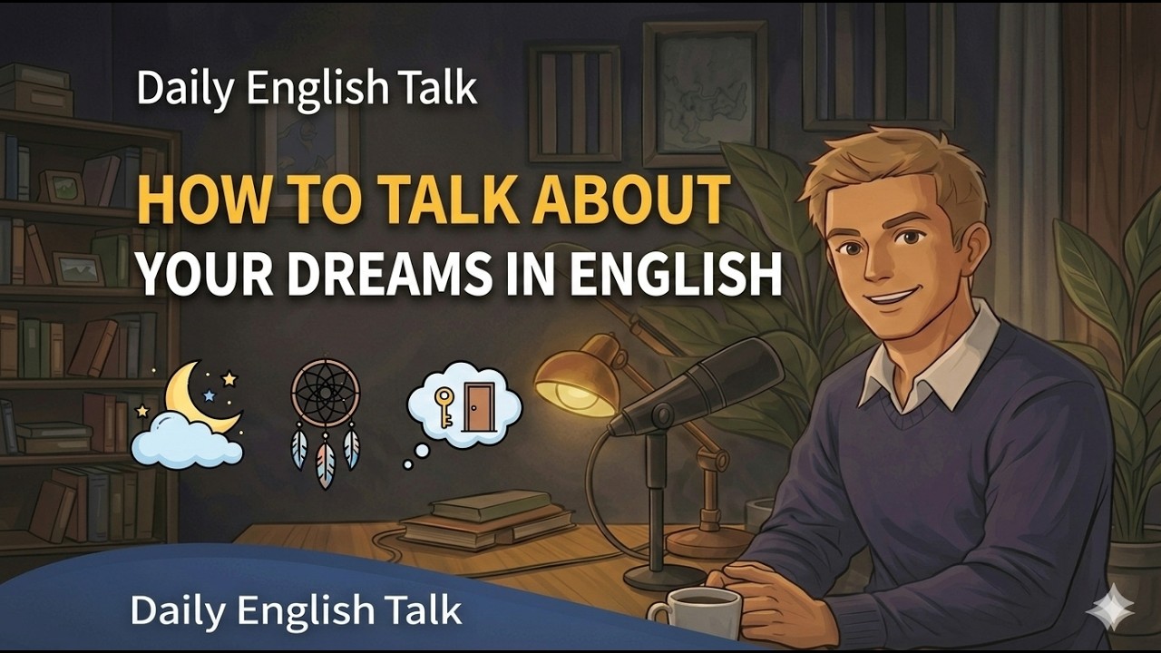 How To Talk About Your Dreams In English||