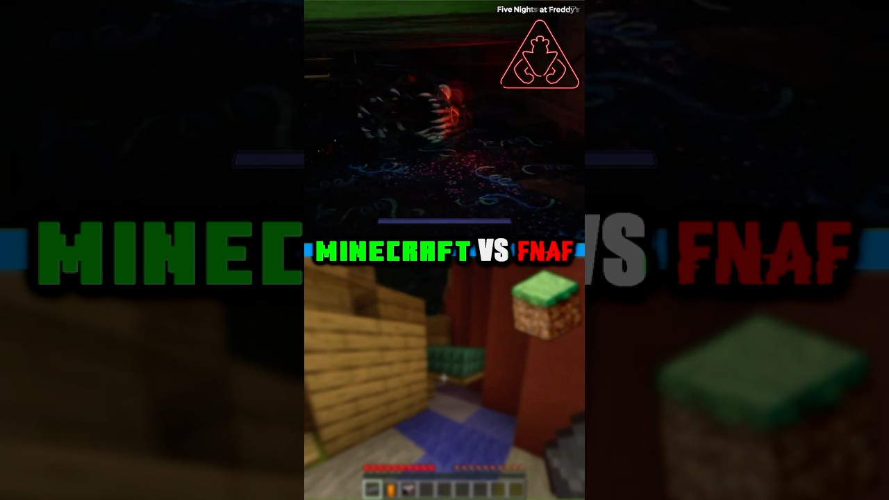 Minecraft VS FNAF Part 5🐻#minecraft #livestream #shorts #minecraftmemes #fnaf #fivenightsatfreddys
