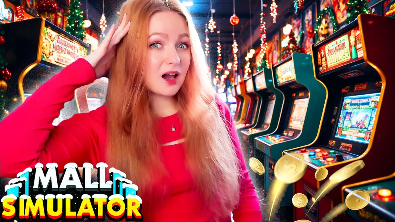 ОТКРЫЛА ЗАЛ ИГРОВЫХ АВТОМАТОВ в ТЦ ► Mall Simulator #12