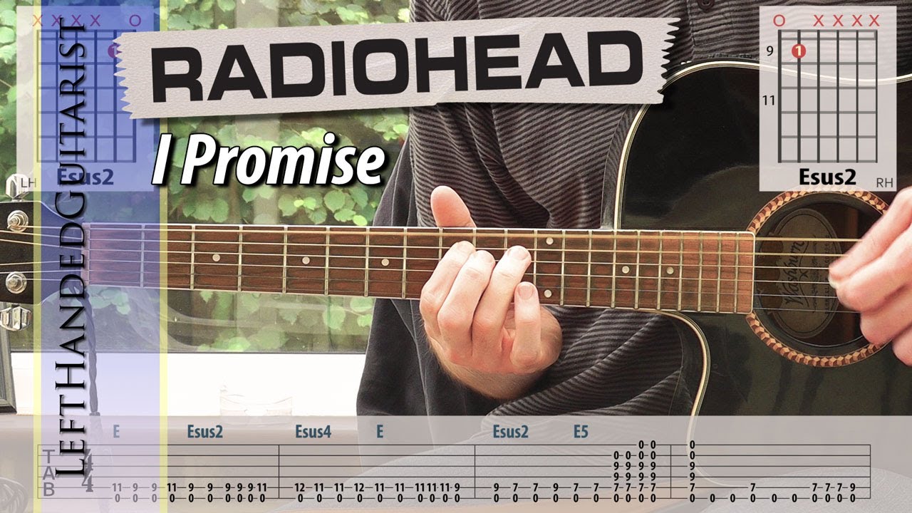 Radiohead - I Promise | guitar lesson