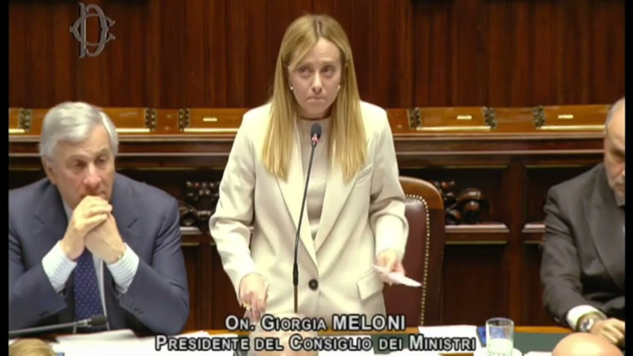 MELONI A SPERANZA: 