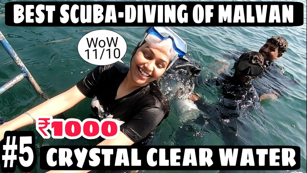 BEST SCUBA-DIVING OF MALVAN || SCUBA-DIVING IN CRYSTAL CLEAR WATER OF DEVBAGH || KNOW EVERYTHING