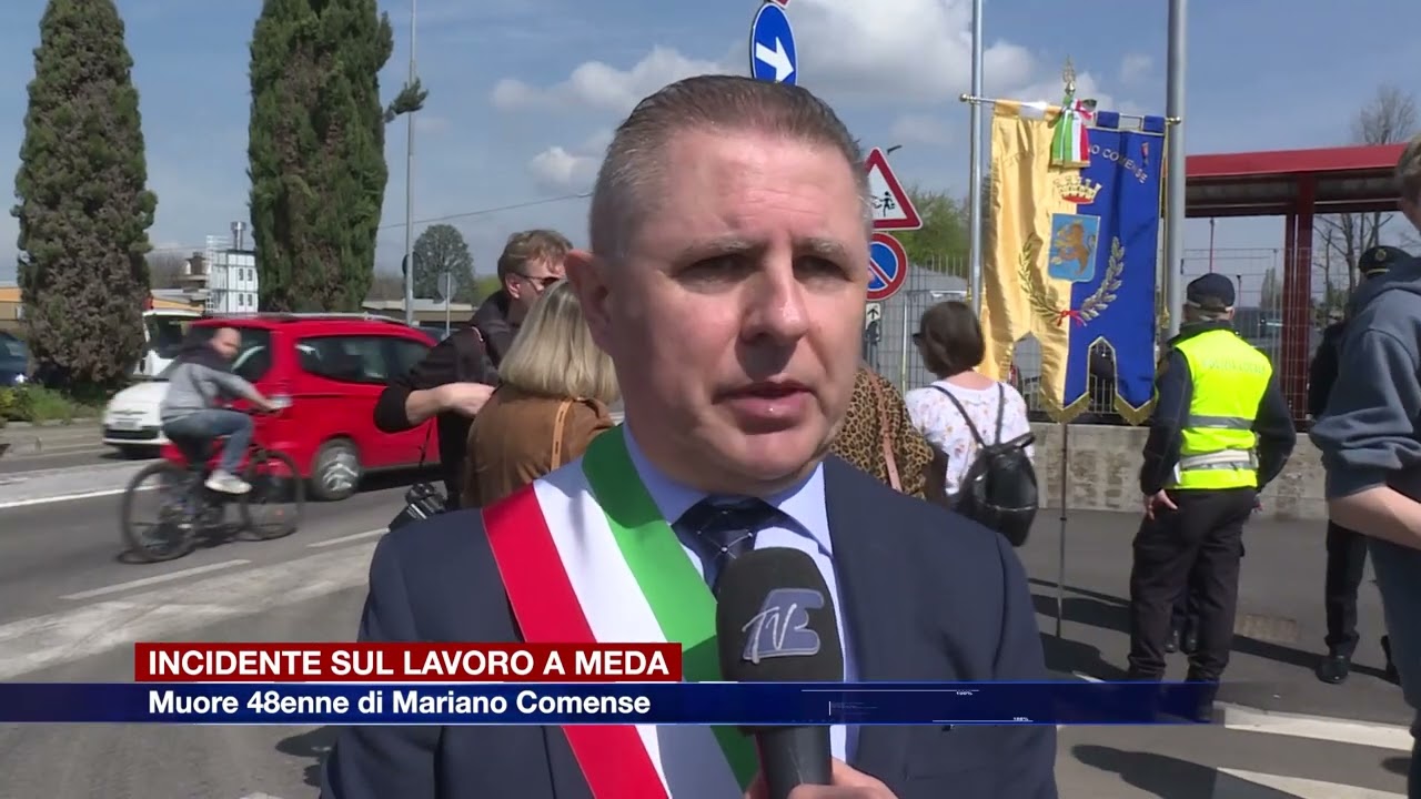 Etg - Incidente sul lavoro a Meda, muore 48enne di Mariano Comense