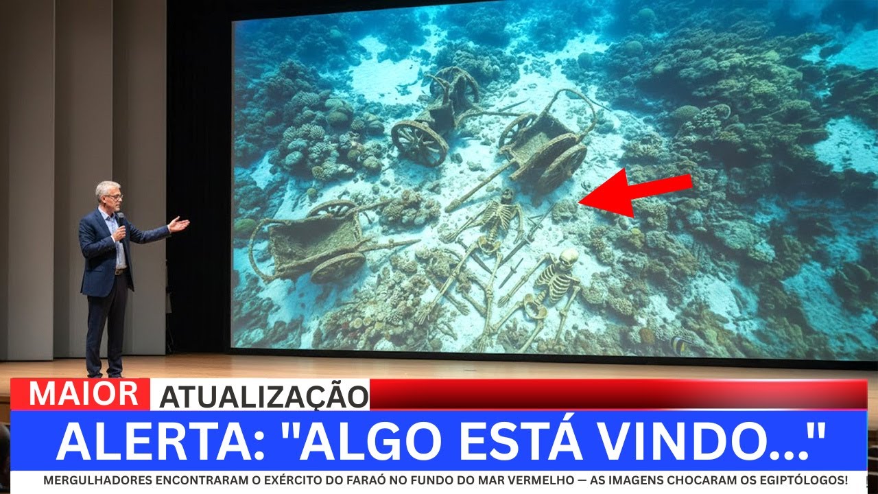 Mergulhadores Encontraram o Exército do Faraó no Fundo do Mar Vermelho — As CHOCARAM os Egiptólogos!
