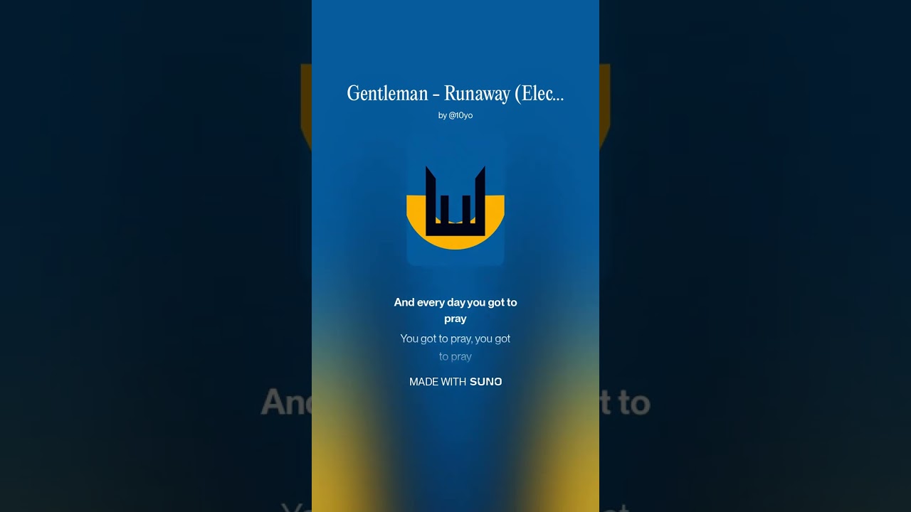 Gentleman - Runaway (Electro, Funk, Jazz, BreakBeat)