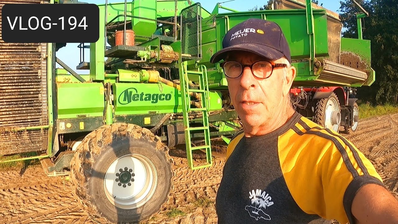 FARMVLOG #194 aardappelen rooien, looftrekken, zaaien.