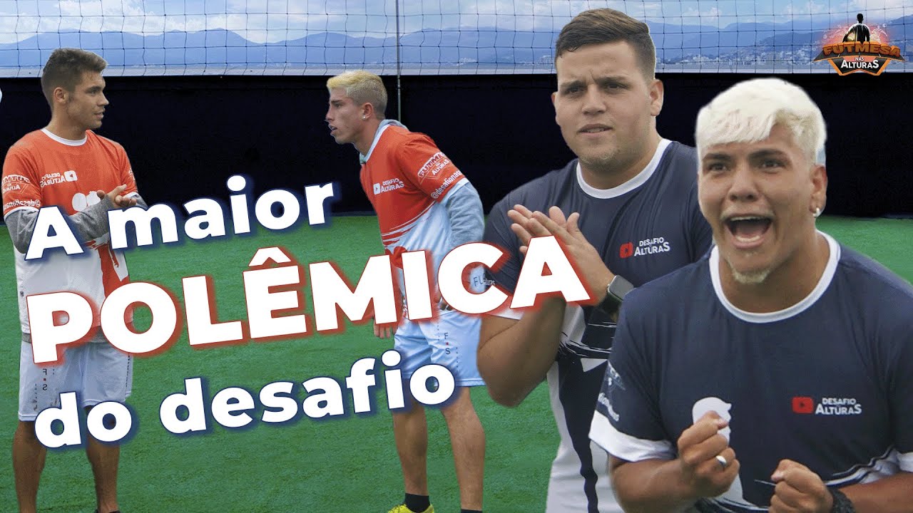 MARLON E LUCAS:  JOGO POLÊMICO NO FUTMESA NAS ALTURAS