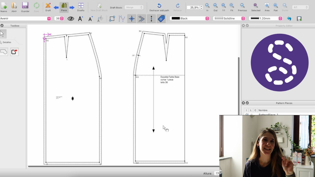 Patronaje por ordenador GRATIS con Seamly 2d (2ª parte)